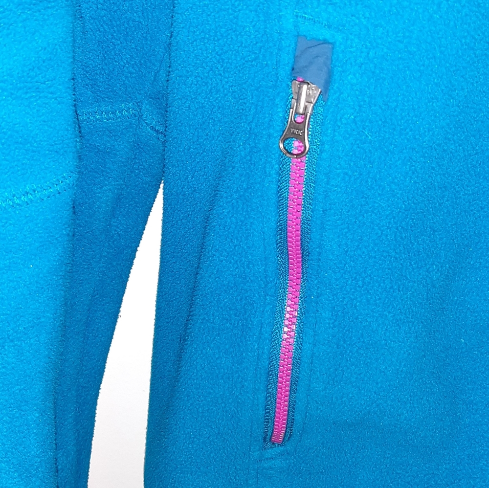 COLUMBIA TITANIUM/POKARTEC SWEATER. UNISEX:: SZ..S/P.ZIPPERUP..